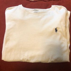 Polo Ralph Lauren White Long Sleeve